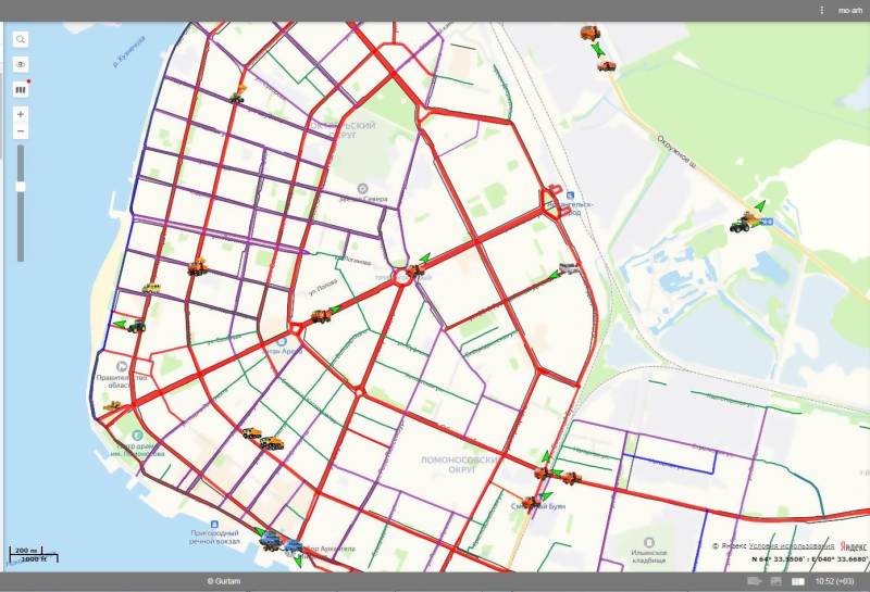 Карта тротуаров санкт петербурга