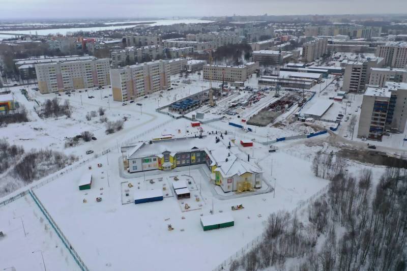 На улице Воронина строится два социальных дома | 06.12.2023 | Архангельск -  БезФормата