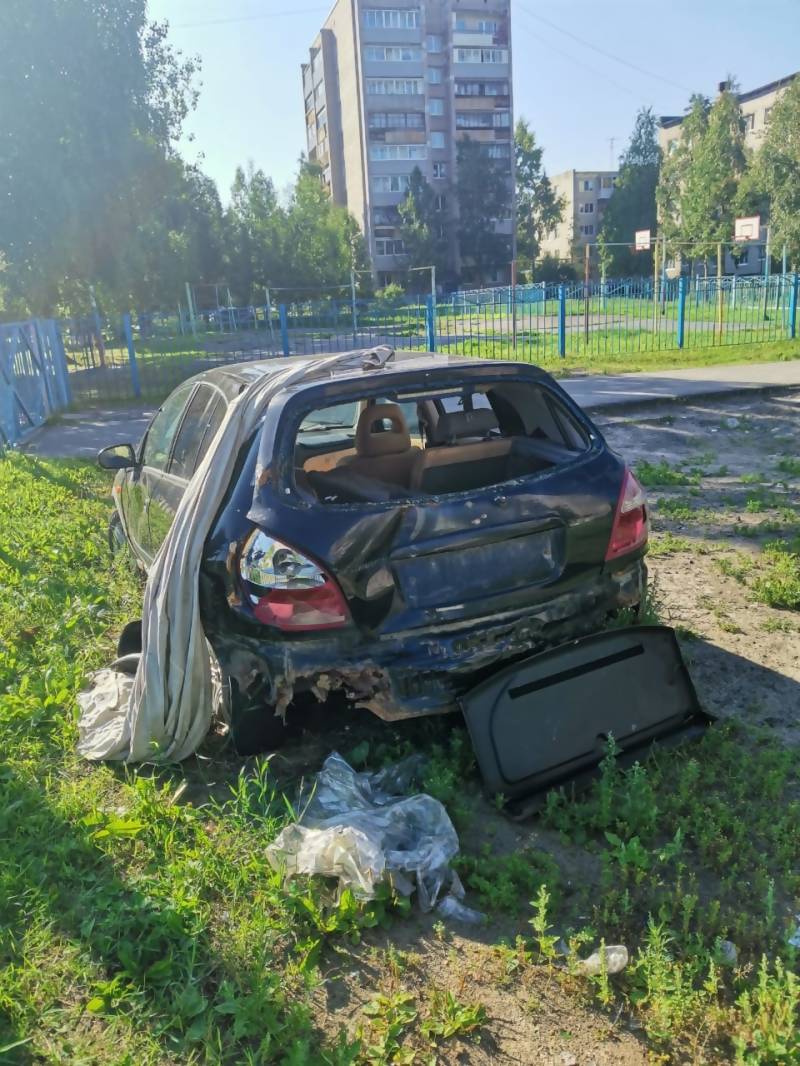 Администрация Архангельска • В Ломоносовском округе избавляются от  автохлама во дворах - 05.12.2023 13:48:23